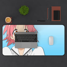 Load image into Gallery viewer, Lucky Star Akira Kogami Mouse Pad (Desk Mat) With Laptop