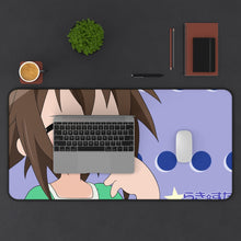 Load image into Gallery viewer, Lucky Star Misao Kusakabe Mouse Pad (Desk Mat) With Laptop
