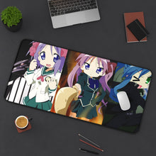 Load image into Gallery viewer, Lucky Star Mouse Pad (Desk Mat) On Desk