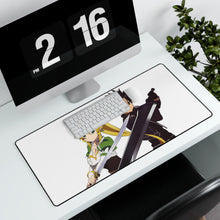Load image into Gallery viewer, Leafa and Kirito Mouse Pad (Desk Mat)