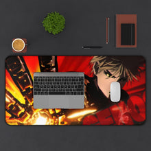 Load image into Gallery viewer, One-Punch Man Mouse Pad (Desk Mat) With Laptop
