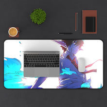 Load image into Gallery viewer, Rin Okumura Mouse Pad (Desk Mat) With Laptop