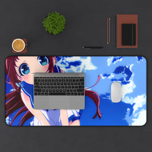 Load image into Gallery viewer, Nagi No Asukara Mouse Pad (Desk Mat) With Laptop