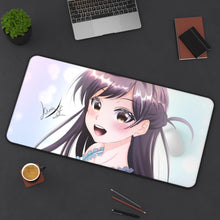 Load image into Gallery viewer, Rent-A-Girlfriend Mouse Pad (Desk Mat) On Desk