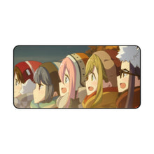 Load image into Gallery viewer, Laid-Back Camp by Mouse Pad (Desk Mat)