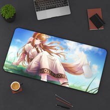 Load image into Gallery viewer, Spice And Wolf Mouse Pad (Desk Mat) On Desk