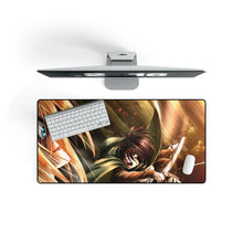 Load image into Gallery viewer, Mikasa Ackerman vs Annie Leonhart (titan) Mouse Pad (Desk Mat) On Desk