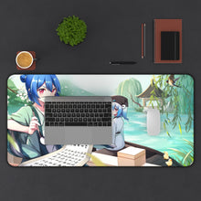 Load image into Gallery viewer, Bili Bili Douga Mouse Pad (Desk Mat) With Laptop