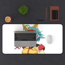 Load image into Gallery viewer, Gundam Build Divers Mouse Pad (Desk Mat) With Laptop