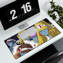 Load image into Gallery viewer, Interstella 5555: The 5tory of the 5ecret 5tar 5ystem Mouse Pad (Desk Mat) With Laptop