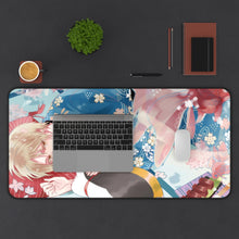 Load image into Gallery viewer, Natsume's Book Of Friends Mouse Pad (Desk Mat) With Laptop