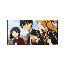 Load image into Gallery viewer, Kirito, Asuna and Leafa Mouse Pad (Desk Mat)