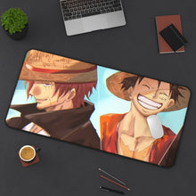 Load image into Gallery viewer, One Piece Monkey D. Luffy Mouse Pad (Desk Mat) With Laptop