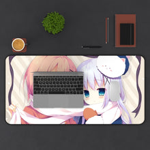 Load image into Gallery viewer, Is The Order A Rabbit? Mouse Pad (Desk Mat) With Laptop