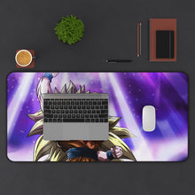 Load image into Gallery viewer, Goku Mouse Pad (Desk Mat) With Laptop