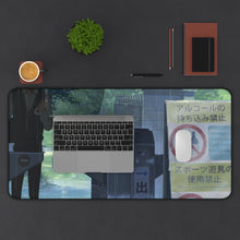 Load image into Gallery viewer, The Garden Of Words Mouse Pad (Desk Mat) With Laptop