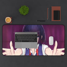 Load image into Gallery viewer, Kuzu No Honkai Hanabi Yasuraoka Mouse Pad (Desk Mat) With Laptop