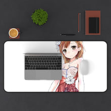Load image into Gallery viewer, A Certain Magical Index Mikoto Misaka Mouse Pad (Desk Mat) Background