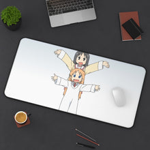 Load image into Gallery viewer, Nichijō Mouse Pad (Desk Mat) On Desk
