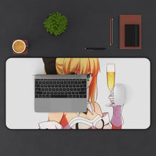 Load image into Gallery viewer, Saber Lily Mouse Pad (Desk Mat) With Laptop