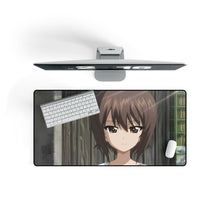 Load image into Gallery viewer, Maho NIshzumi "Civilian Style" (Girls und Panzer) Mouse Pad (Desk Mat) On Desk