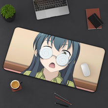 Load image into Gallery viewer, Oreimo Saori Makishima Mouse Pad (Desk Mat) On Desk