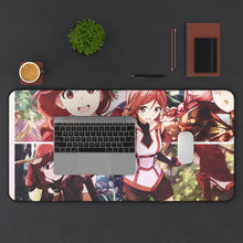 Load image into Gallery viewer, Grimgar of Fantasy and Ash Mouse Pad (Desk Mat) With Laptop