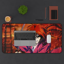 Load image into Gallery viewer, Rurouni Kenshin Mouse Pad (Desk Mat) With Laptop