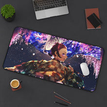 Load image into Gallery viewer, Demon Slayer: Kimetsu No Yaiba Mouse Pad (Desk Mat) On Desk