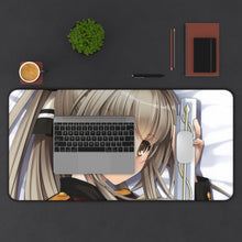 Load image into Gallery viewer, Amagi Brilliant Park Isuzu Sento Mouse Pad (Desk Mat) With Laptop
