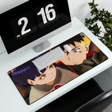 Load image into Gallery viewer, Himawari and Kawaki: new Akatsuki? Mouse Pad (Desk Mat)