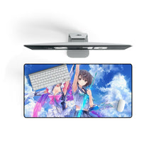 Load image into Gallery viewer, Anime Blue Reflection Mouse Pad (Desk Mat)