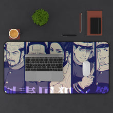 Load image into Gallery viewer, Golden Kamuy Mouse Pad (Desk Mat) With Laptop