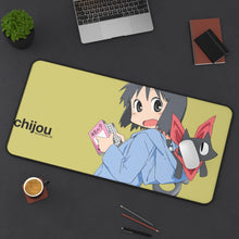 Load image into Gallery viewer, Nichijō Mouse Pad (Desk Mat) On Desk