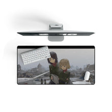 Load image into Gallery viewer, Girls und Panzer Mouse Pad (Desk Mat) On Desk