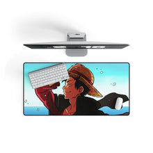 Load image into Gallery viewer, One Piece Monkey D. Luffy Mouse Pad (Desk Mat) On Desk