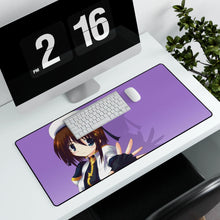 Load image into Gallery viewer, Magical Girl Lyrical Nanoha Mouse Pad (Desk Mat) With Laptop