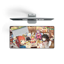 Load image into Gallery viewer, Anime Girl Cafe Gun Mouse Pad (Desk Mat) On Desk