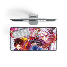 Load image into Gallery viewer, Shiro & Sora Mouse Pad (Desk Mat) On Desk