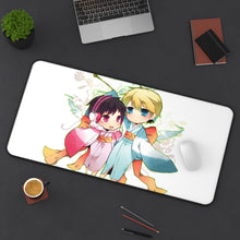 Load image into Gallery viewer, Durarara!! Izaya Orihara, Shizuo Heiwajima Mouse Pad (Desk Mat) On Desk