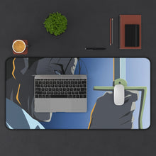 Load image into Gallery viewer, King Bradley Mouse Pad (Desk Mat) With Laptop