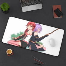 Load image into Gallery viewer, Yume and Shihoru Mouse Pad (Desk Mat) On Desk