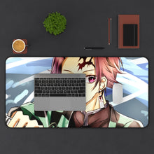 Load image into Gallery viewer, Demon Slayer: Kimetsu No Yaiba Mouse Pad (Desk Mat) With Laptop