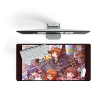 Load image into Gallery viewer, Girls und Panzer Mouse Pad (Desk Mat) On Desk