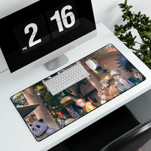 Load image into Gallery viewer, Jujutsu Kaisen Megumi Fushiguro, Nobara Kugisaki, Kento Nanami, Toge Inumaki, Maki Zenin Mouse Pad (Desk Mat) With Laptop