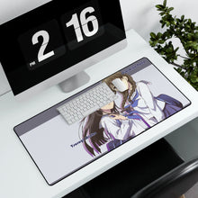Load image into Gallery viewer, Hanasaku Iroha Mouse Pad (Desk Mat) With Laptop