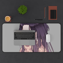 Load image into Gallery viewer, Laid-Back Camp by Mouse Pad (Desk Mat) With Laptop