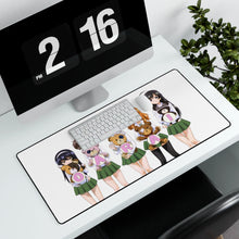 Load image into Gallery viewer, Girls und Panzer Mouse Pad (Desk Mat) With Laptop