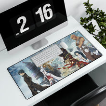 Load image into Gallery viewer, Sword Art Online Asuna Yuuki, Yui Mouse Pad (Desk Mat) With Laptop