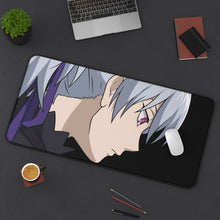 Load image into Gallery viewer, Darker Than Black Yin Mouse Pad (Desk Mat) On Desk